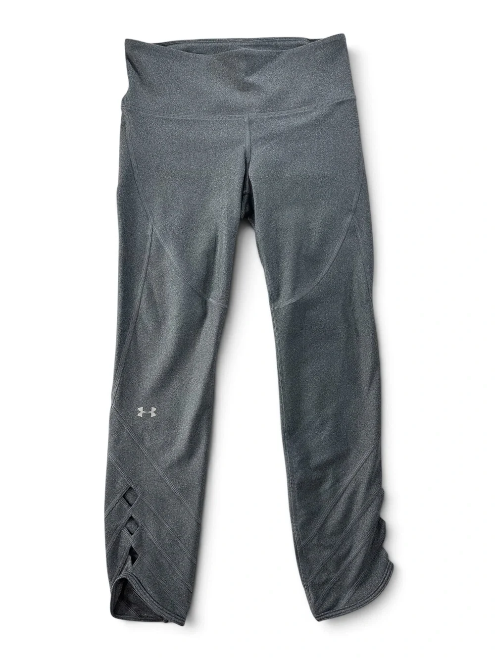 Under Armour Women’s M Dark Gray Cropped Performance Leggings